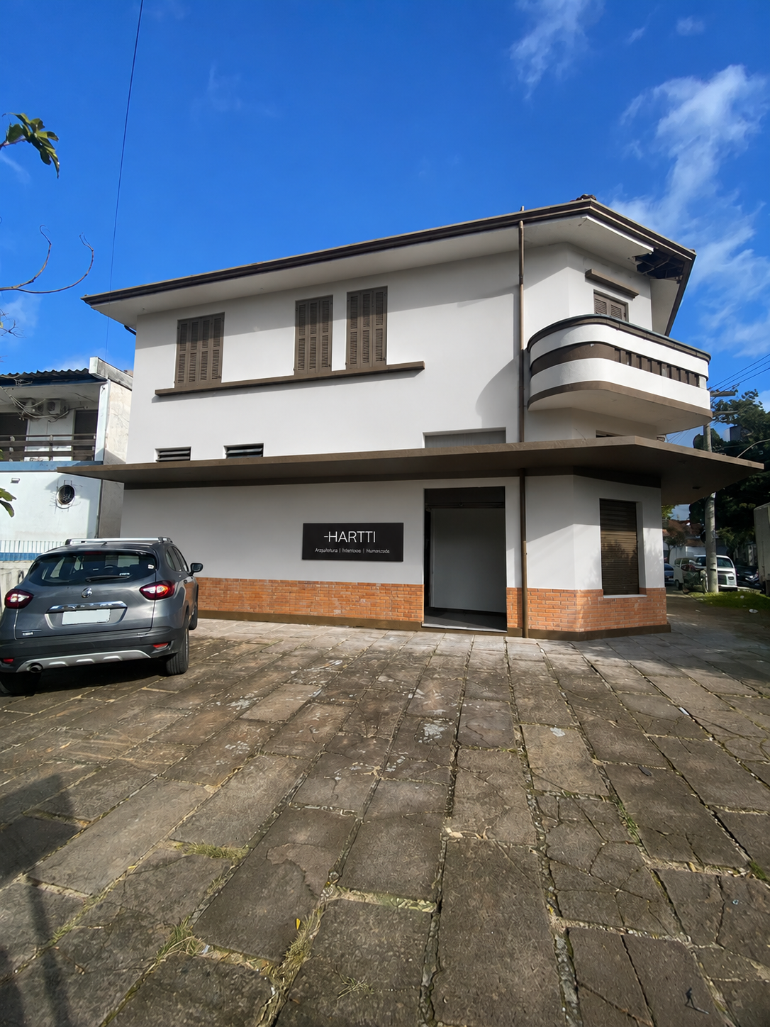 Fachada da sede da Hartti em Porto Alegre
